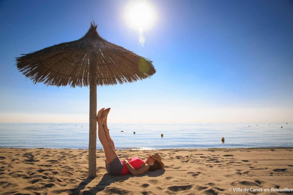Beautiful Apartment 200M From Beach Canet-en-Roussillon Buitenkant foto